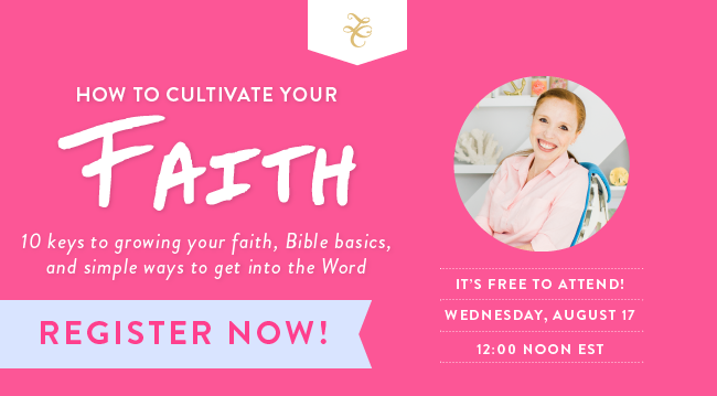 How to Cultivate Your Faith Webinar